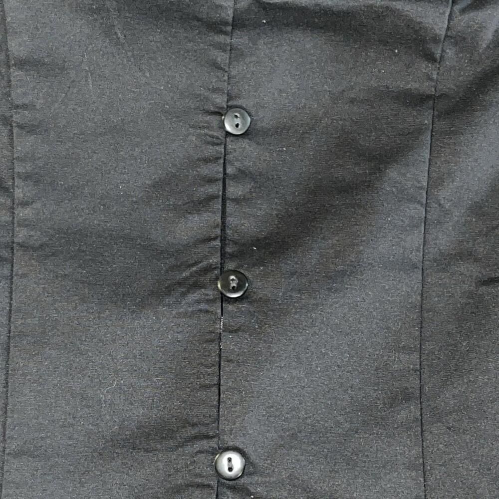 Urban Outfitters Women’s Sleeveless Button Front Collared Black Blouse XXS - Picture 3 of 11